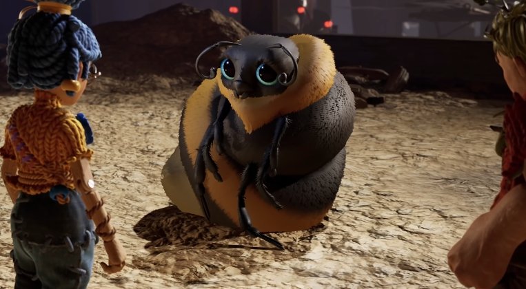 Май и Коди из It Takes Two смотрят на шмеля