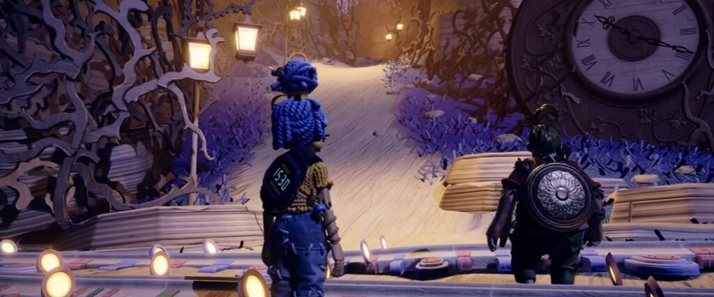 Мэй и Коди из It Takes Two идут по тропе