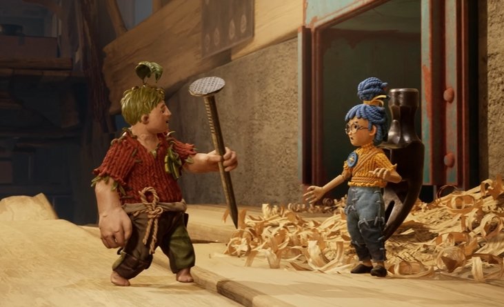 Коди и Мэй из It Takes Two спорят в мастерской